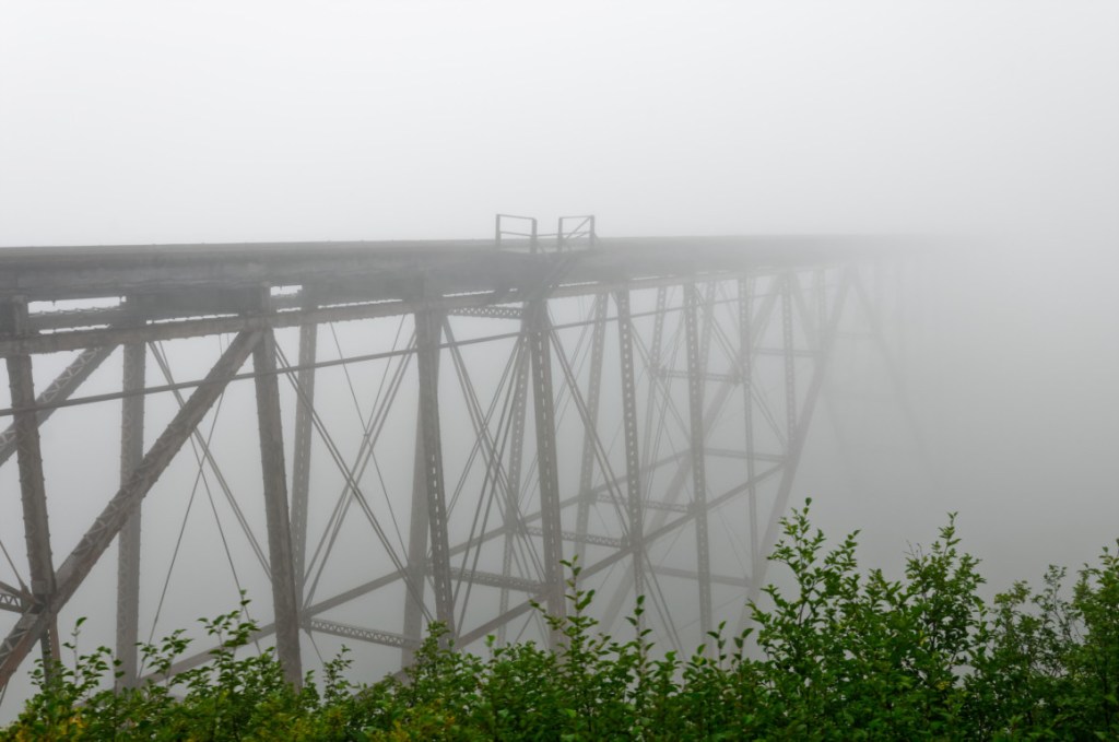 Pont sur laLigne de chemin de fer Skagway - Whitehorse